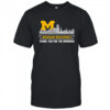 Skyline name Michigan Wolverines thank you for the memories shirt