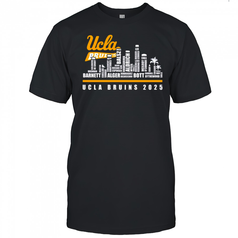 Skyline name UCLA Bruins 2025 shirt