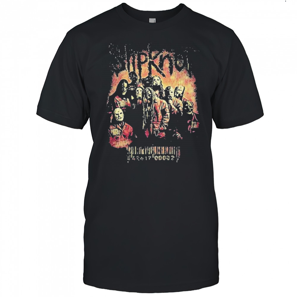 Slipknot Band Europe 2025 Tour Special Shirt