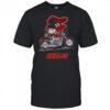 Snoopy And Woodstock Driving Motorbike Baltimore Orioles T-Shirt