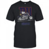 Snoopy And Woodstock Driving Motorbike New York Giants T-Shirt