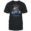 Snoopy And Woodstock Driving Motorbike Oklahoma City Thunder T-Shirt