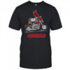Snoopy And Woodstock Driving Motorbike St. Louis Cardinals T-Shirt
