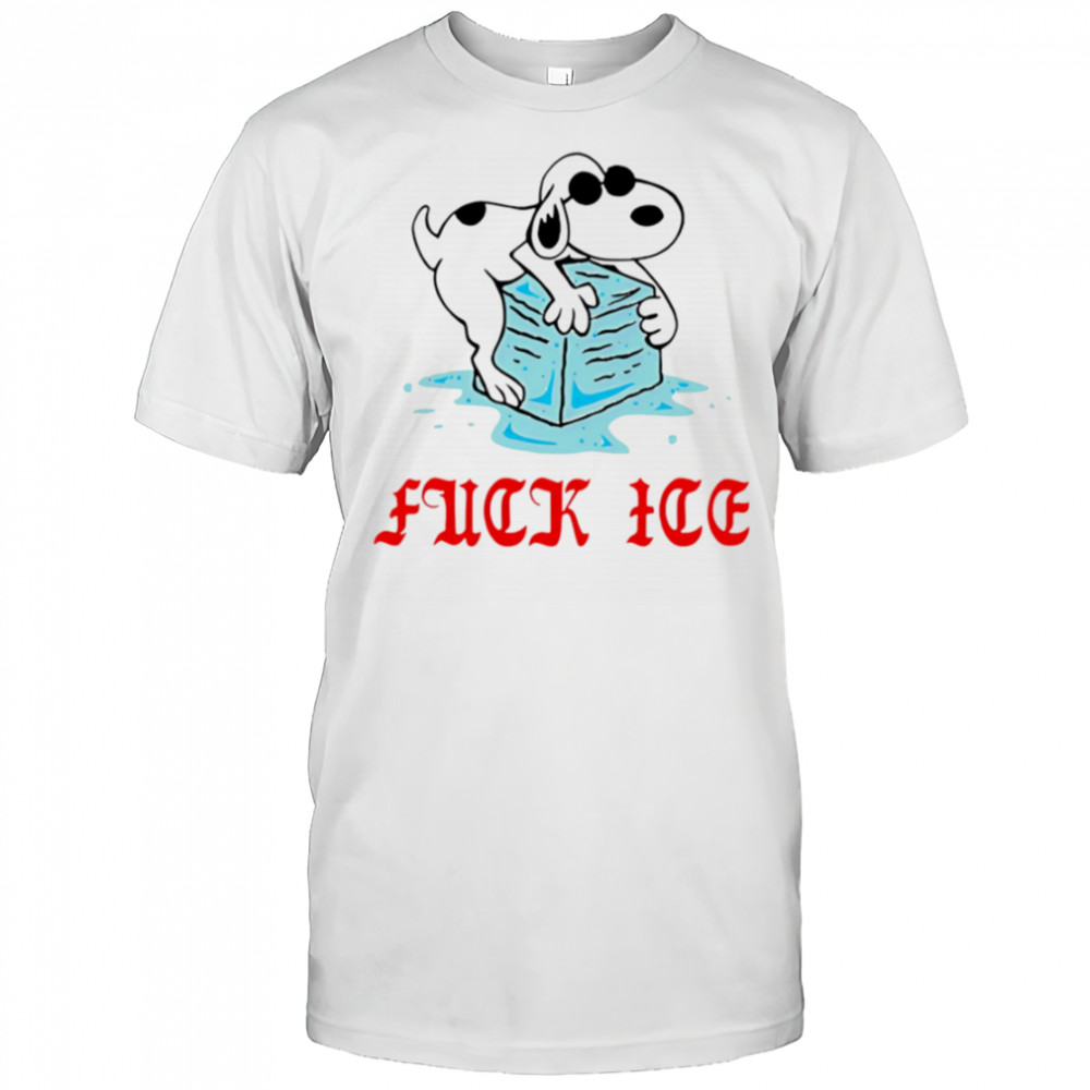 Snoopy Fuck Ice Ivory shirt