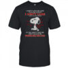 Snoopy I Don’t Live My Life To Please Anyone I Don’t Care What Anymore Thinks T-Shirt