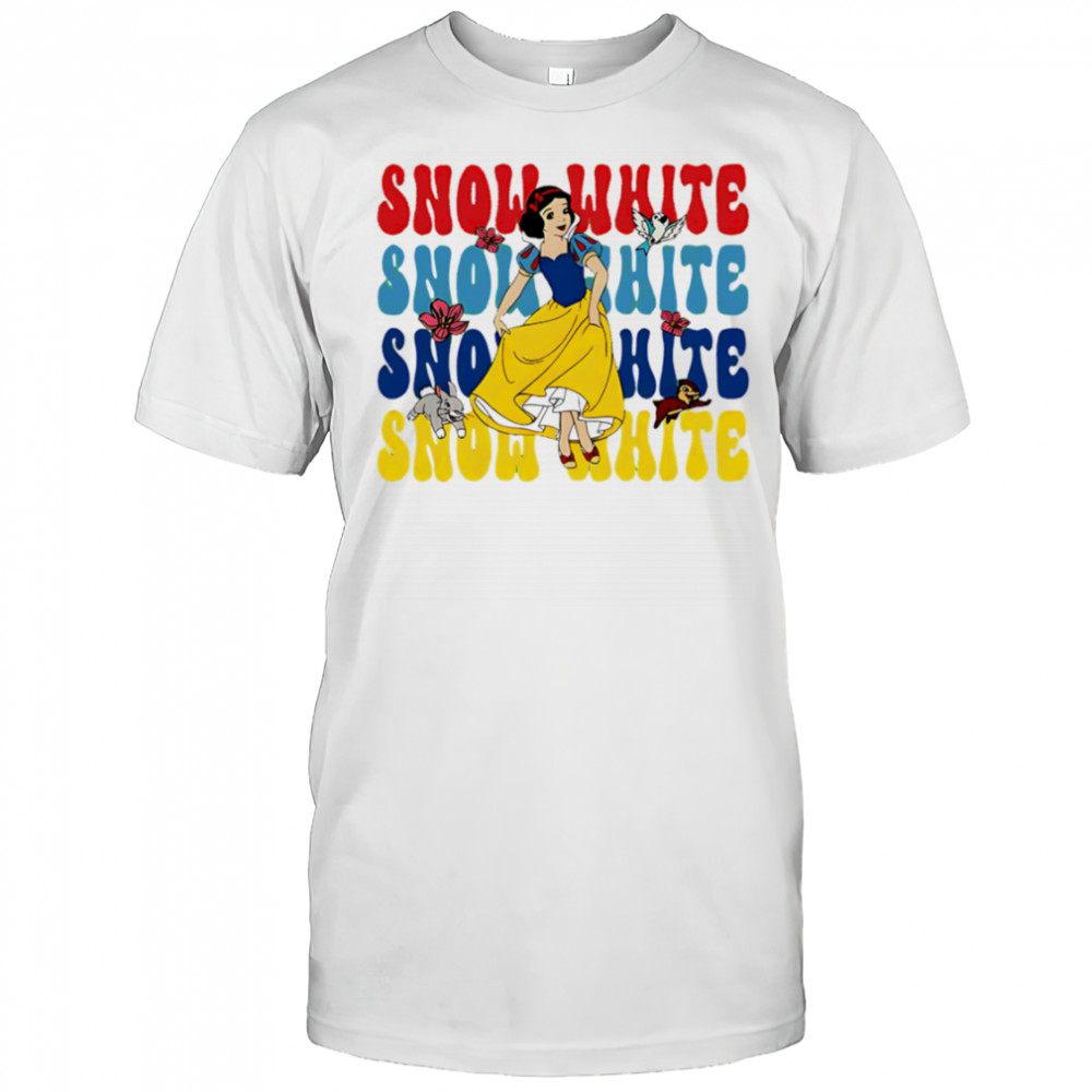 Snow White repeat cartoon cute shirt