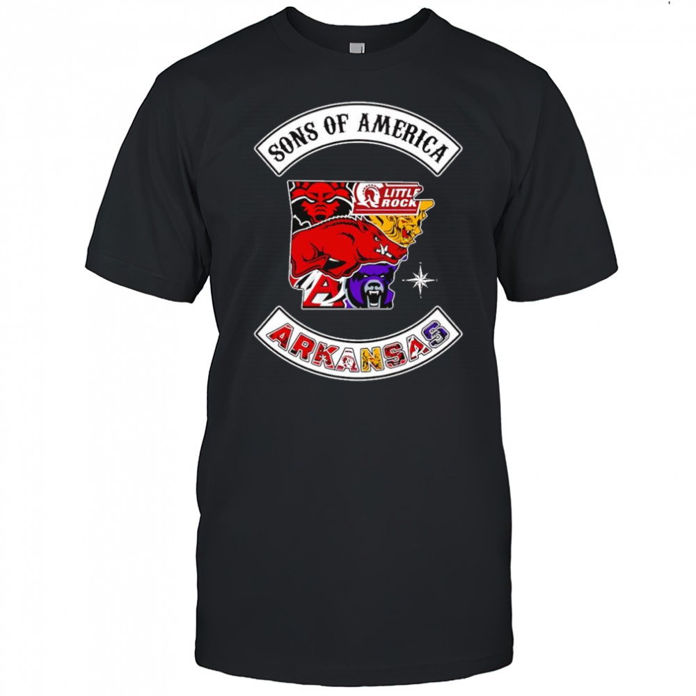 Sons of America Arkansas sports shirt