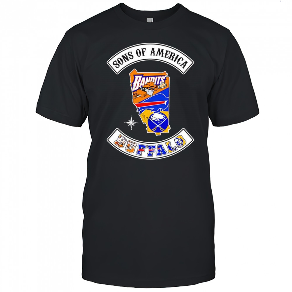Sons of America Buffalo sports shirt
