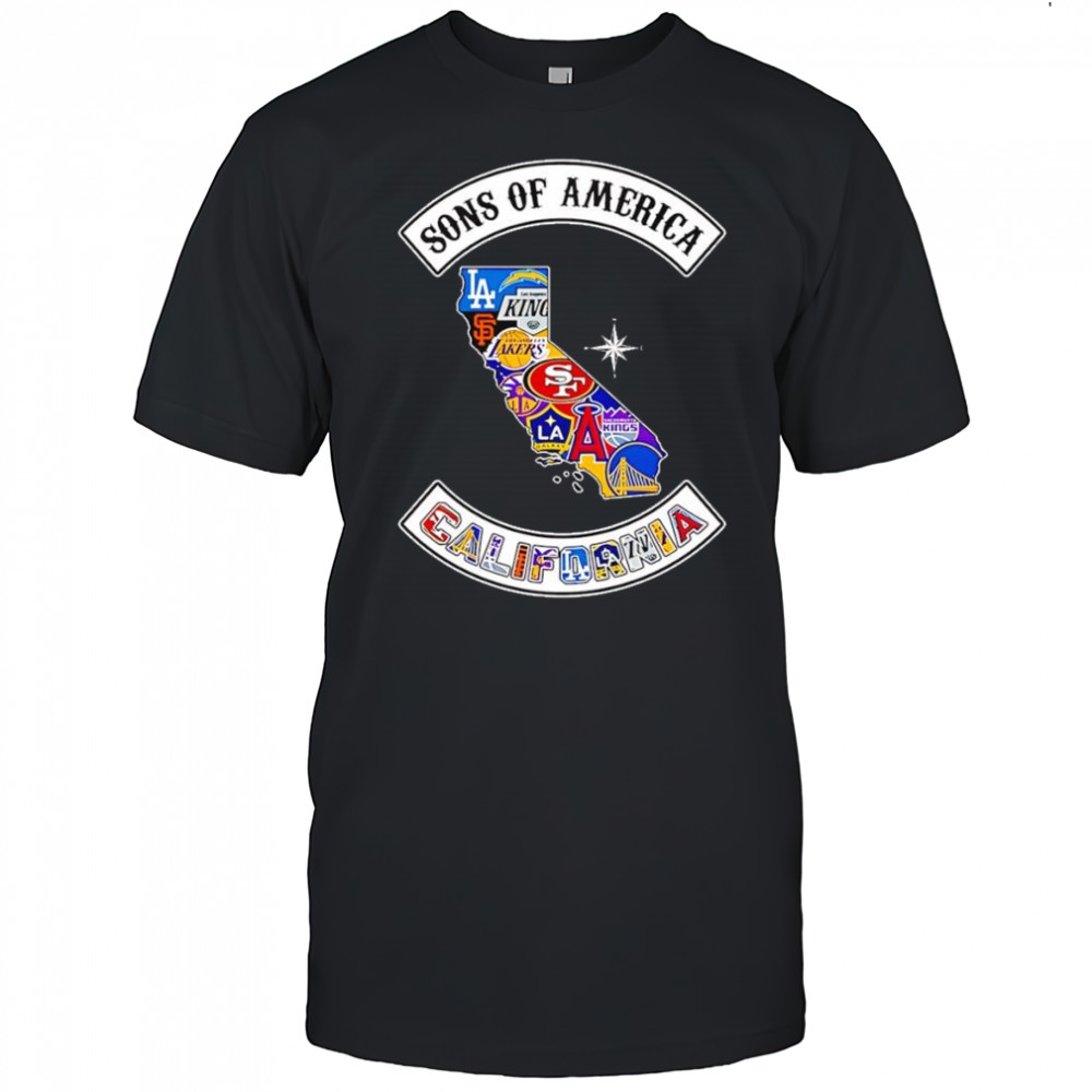 Sons of America California sports shirt