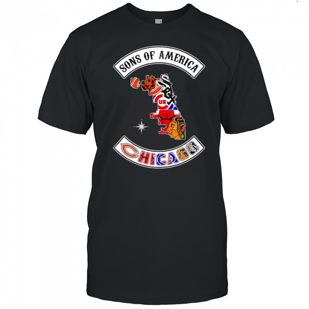Sons of America Chicago sports shirt