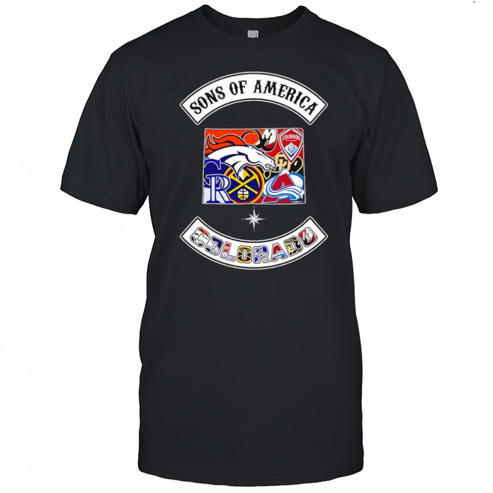 Sons of America Colorado sports shirt