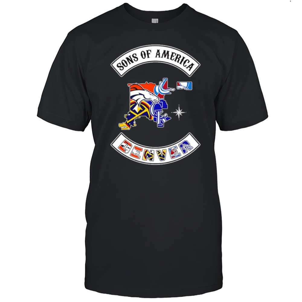 Sons of America Denver sports shirt
