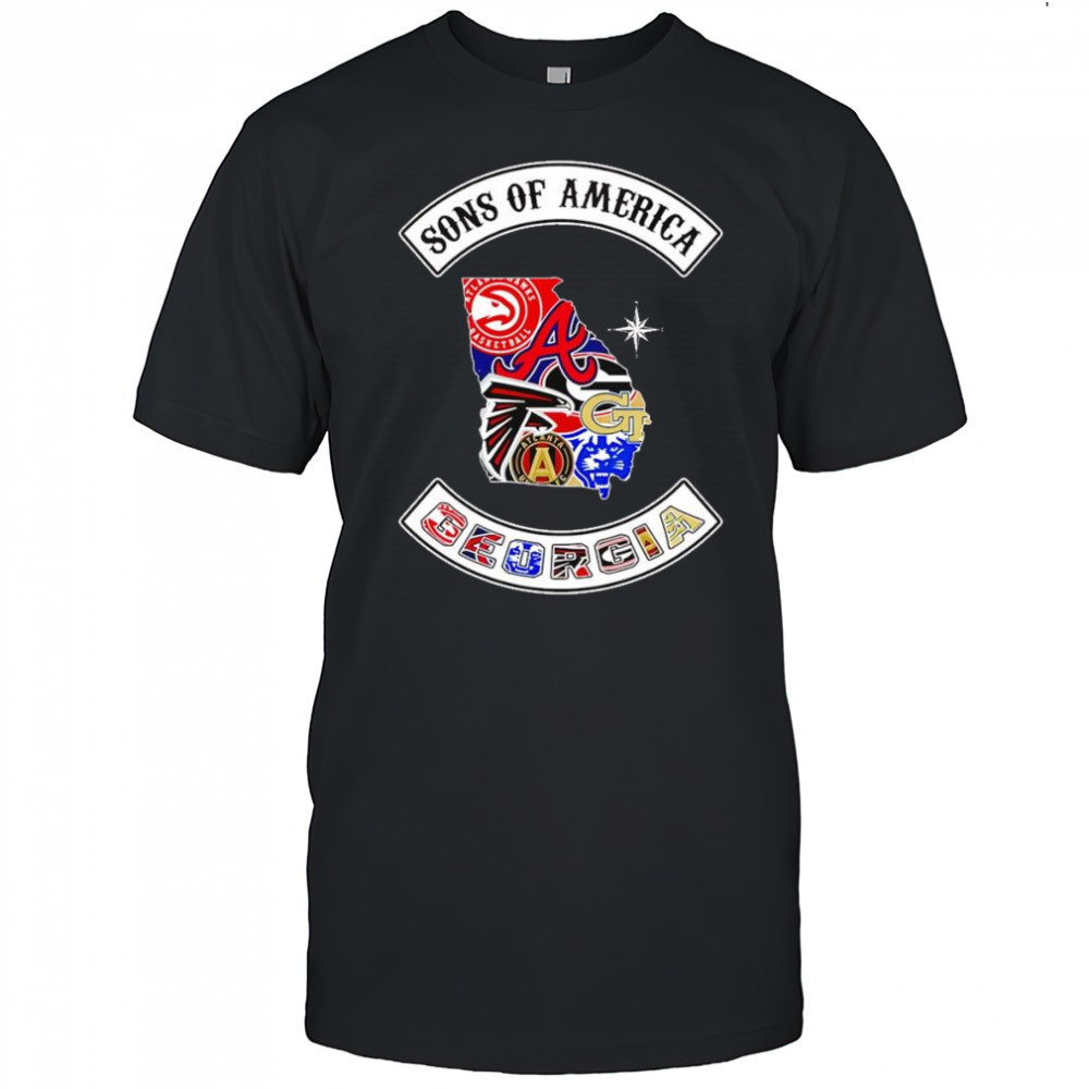 Sons of America Georgia sports shirt
