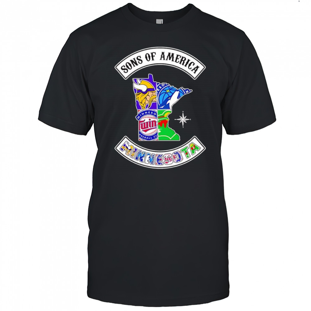 Sons of America Minnesota sports shirt