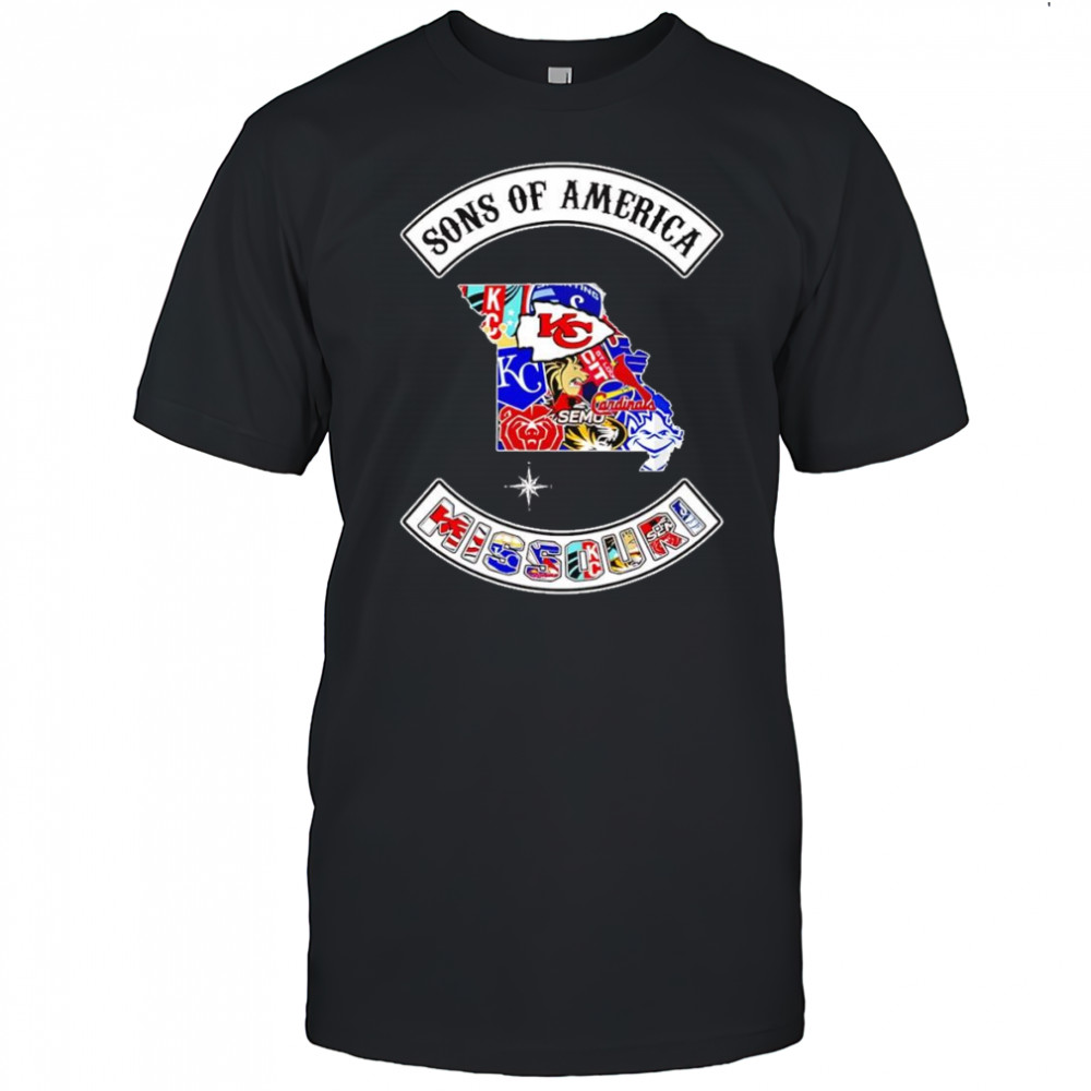 Sons of America Missouri sports shirt