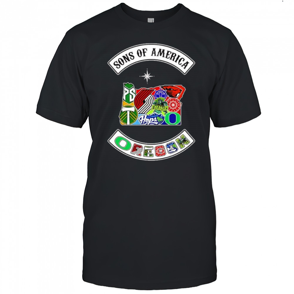 Sons of America Oregon sports shirt