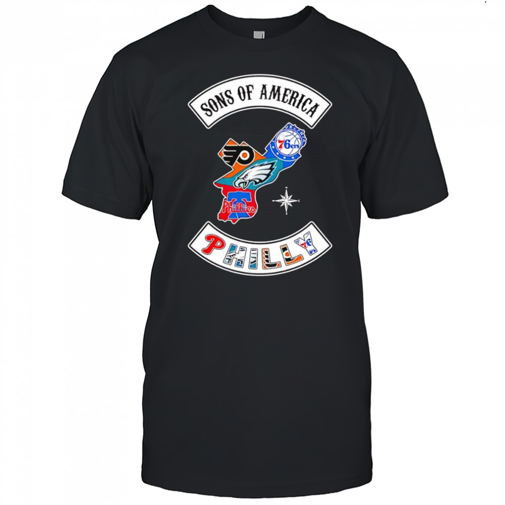 Sons of America Philadelphia sports shirt