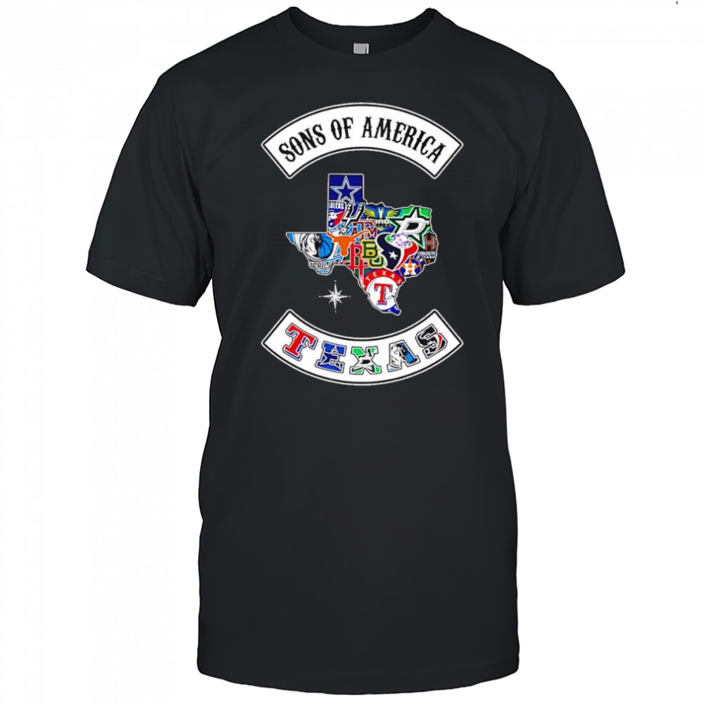 Sons of America Texas sports shirt