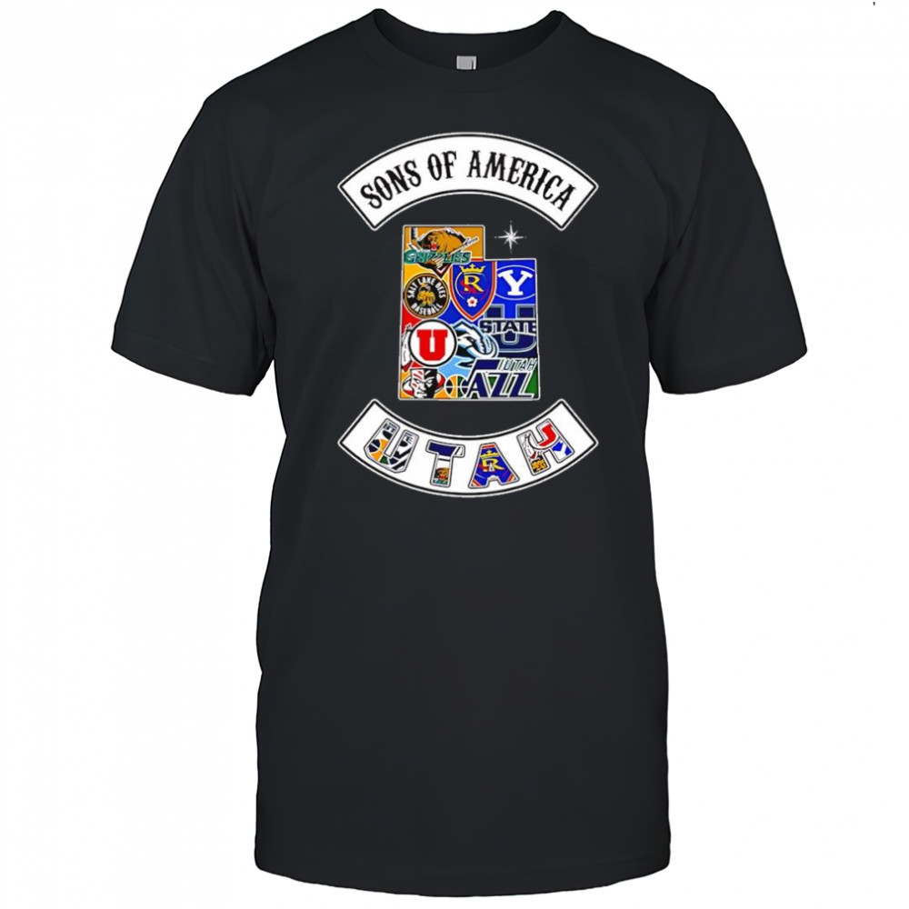 Sons of America Utah sports shirt