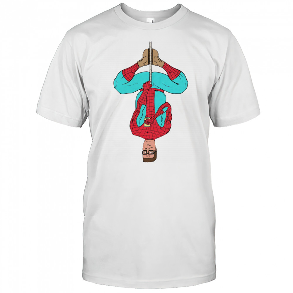 Spider man Hank Hill shirt