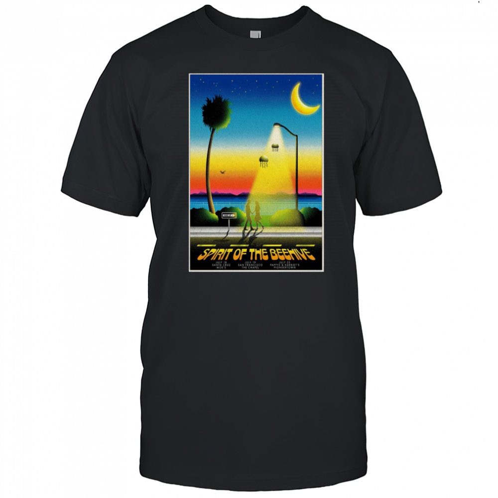 Spirit Of The Beehive California 2025 Tour Poster T-Shirt