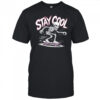 Stay Cool Man Cool Skeleton Skate Meme shirt