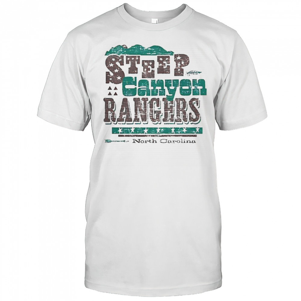 Steep Canyon Rangers Letter Press North Carolina T-Shirt