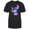 Stitch Monster with Flower LED Light shirt