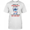 Stitch People Say Growing Old Is A Gift I’d Like To Return Mine For Store Credit T-Shirt