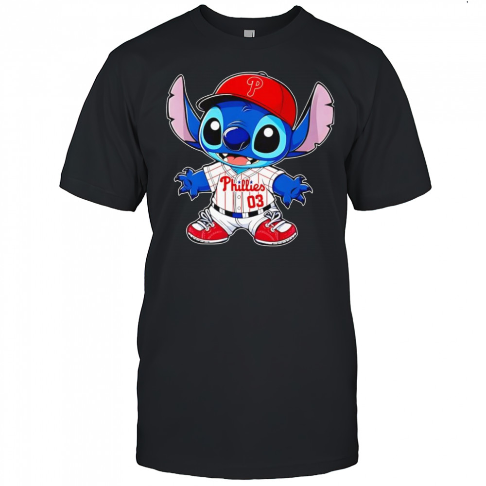 Stitch Philadelphia Phillies baseball shirt