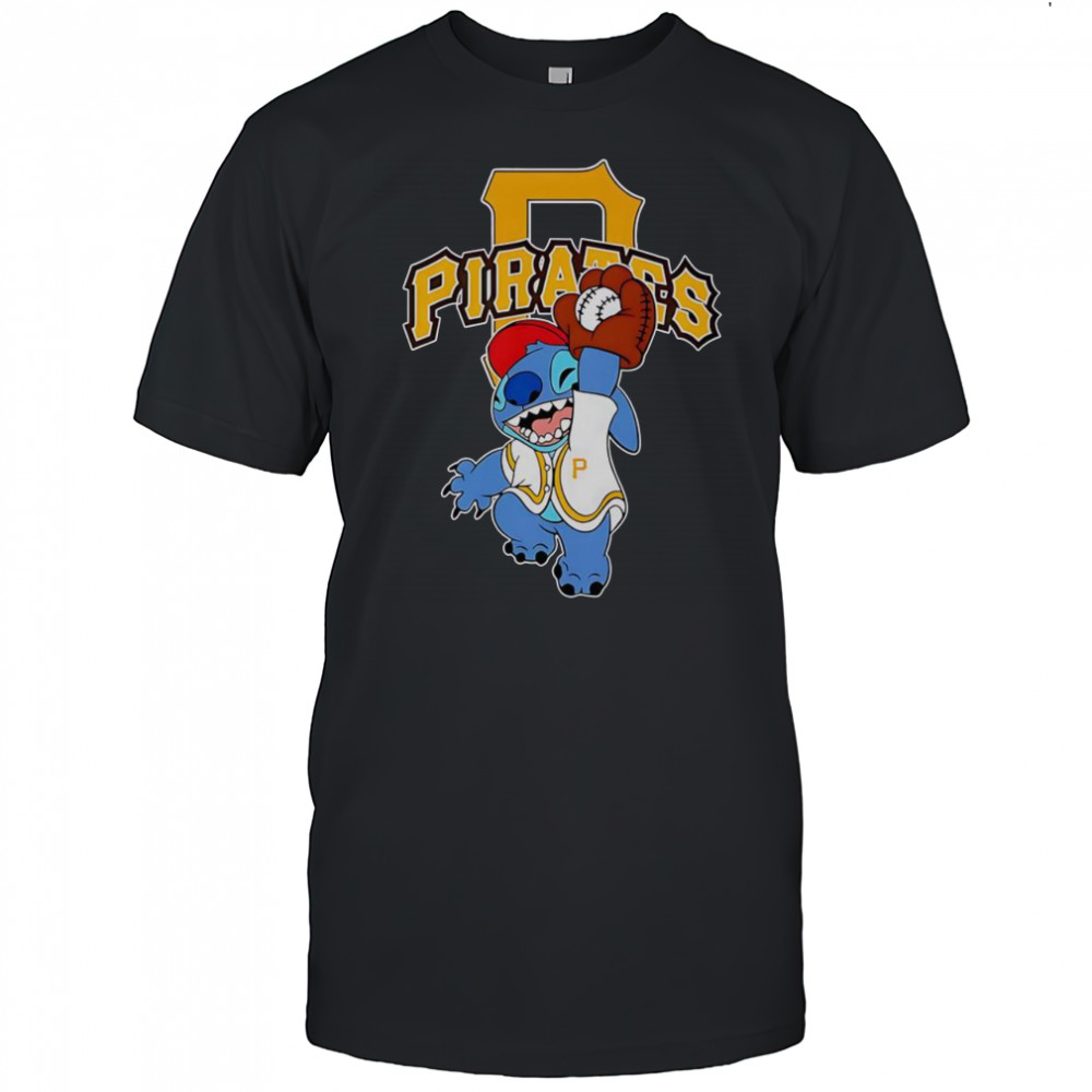 Stitch Play Baseball Pittsburgh Pirates T-Shirt