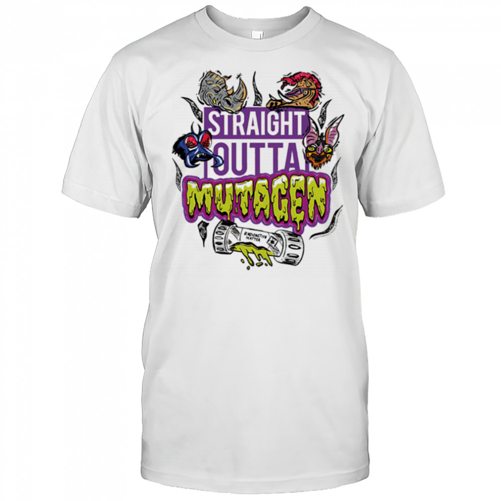 Straight Outta Mutagen Teenage Mutant Ninja Turtles Mutant Mayhem shirt