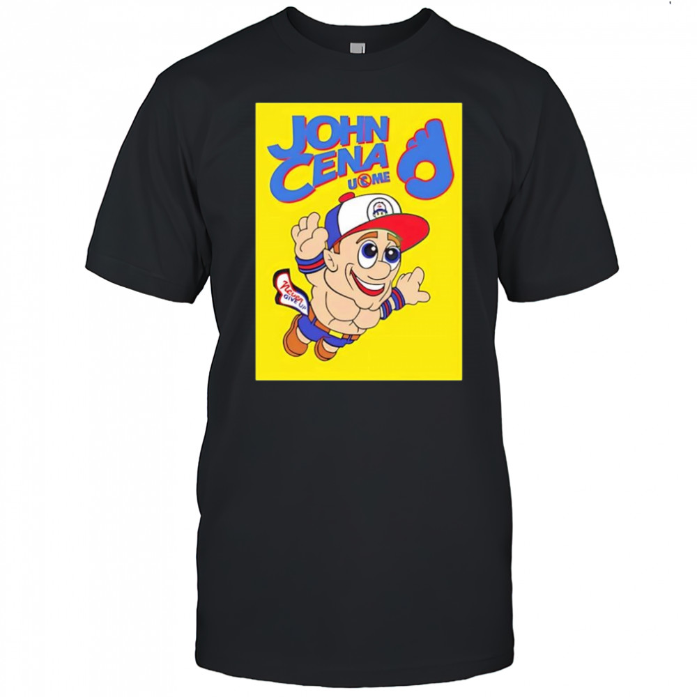 Super Mario John Cena U can’t see me shirt