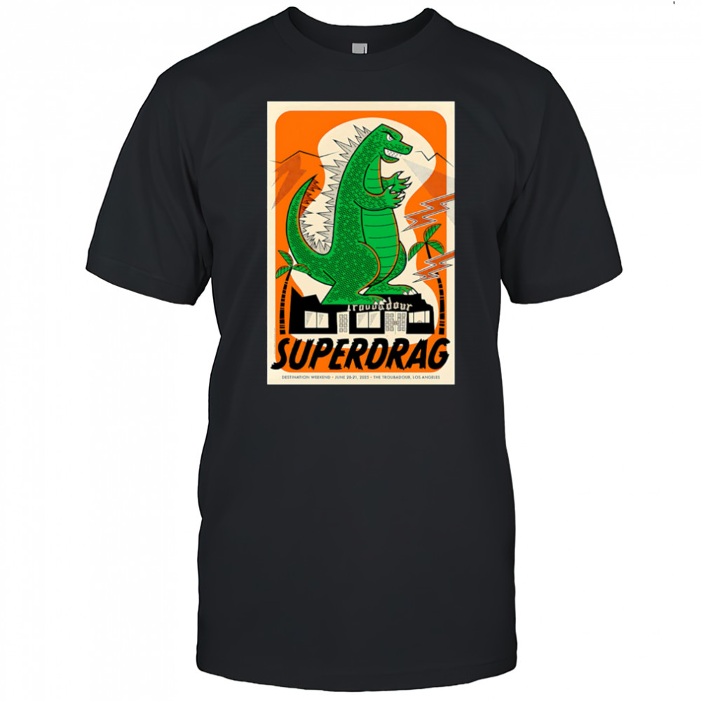 Superdrag two-night show West Hollywood 2205 shirt