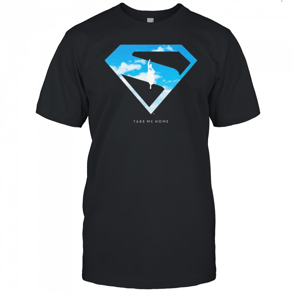 Superman 2025 Movie Collection DC Studios Blue Sky shirt