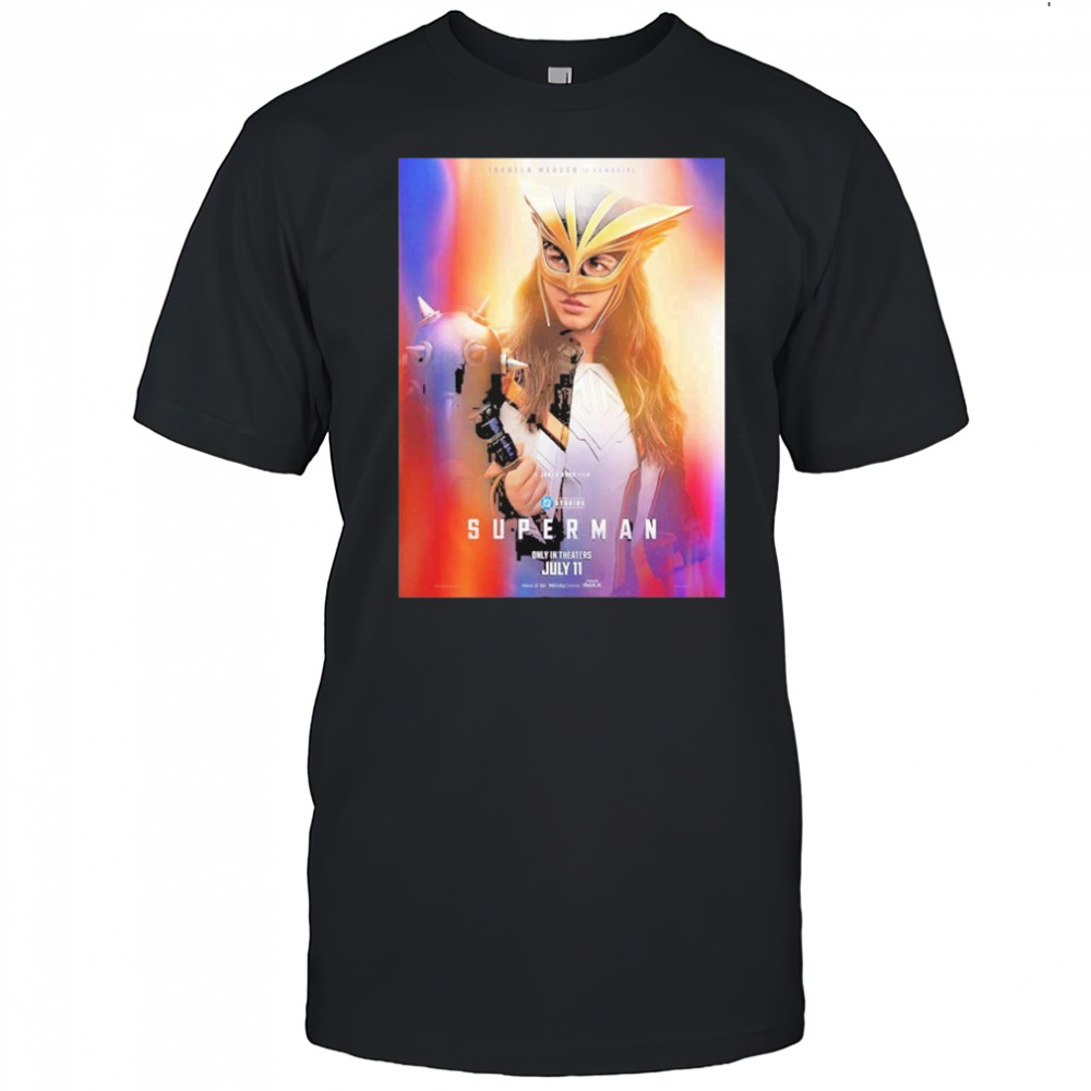 Superman Isabela Merced Is Hawkgirl July 11 2025 DC Studios shirt