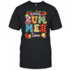 Sweet Summer Time Groovy Floral Summer Vacation Women Girls shirt