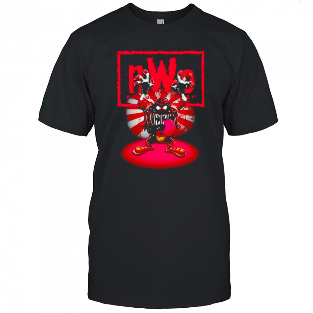 Taz and Sting NWO new world order shirt