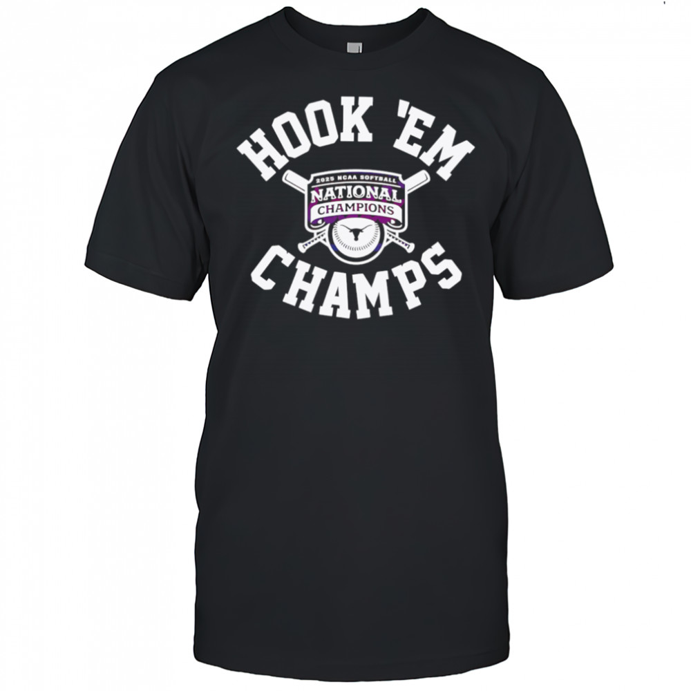 Texas Softball Hook Em National Champions 2025 shirt