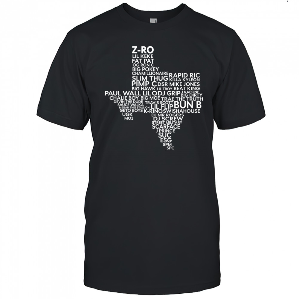 Texas z-ro lil keke fat pat og ron c big pokey shirt