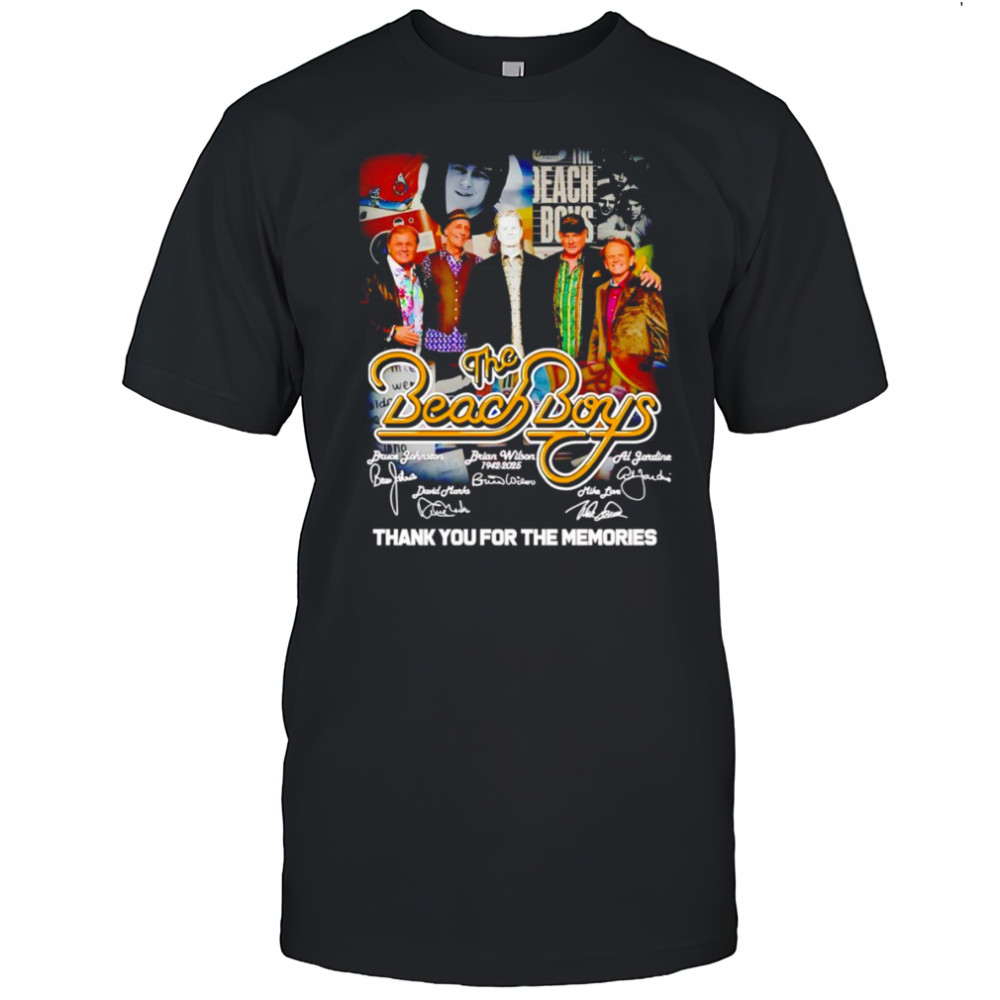 The Beach Boys 1942 2025 thank you for the memories shirt