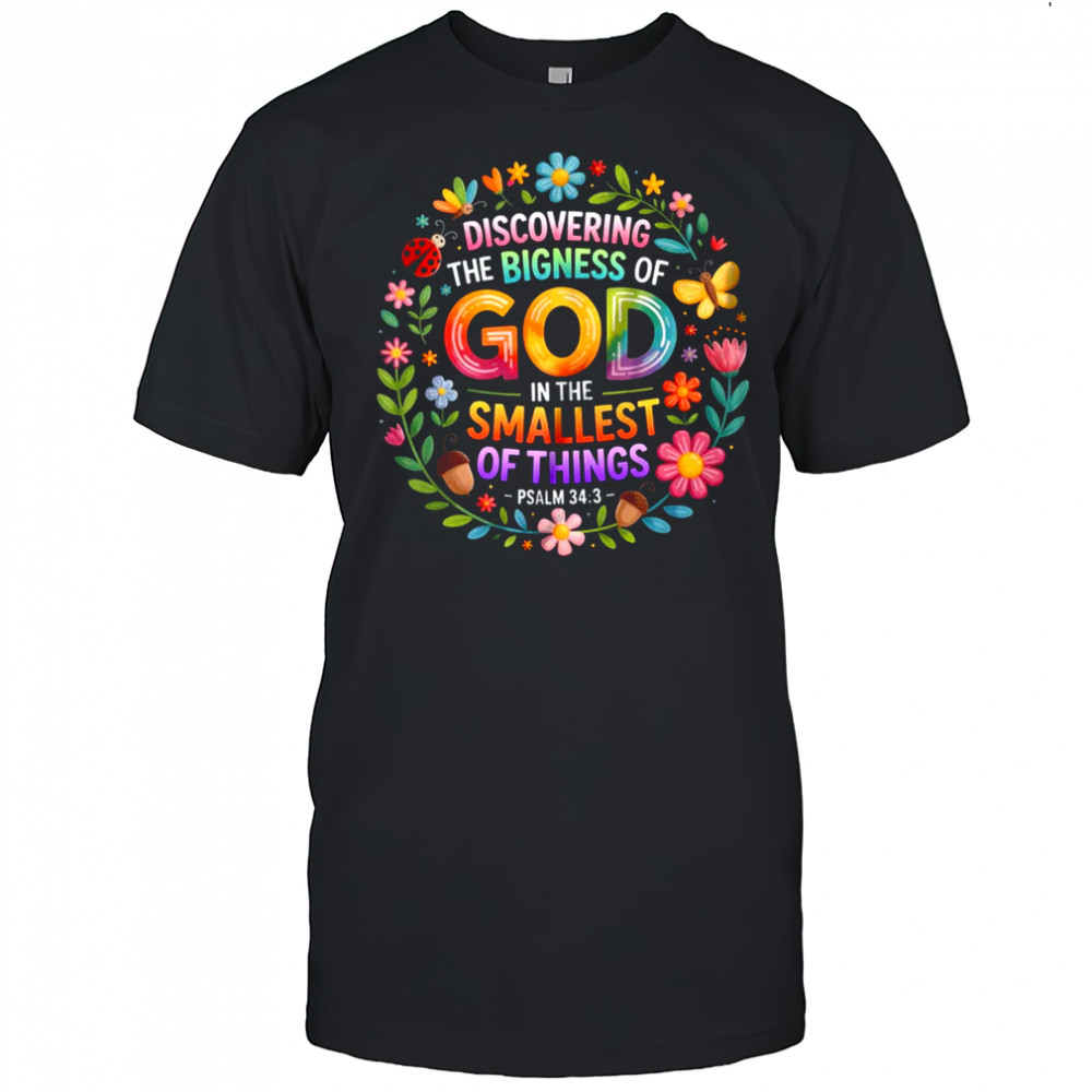 The Bigness Of God Christian Religious VBS Team 2025 shirt