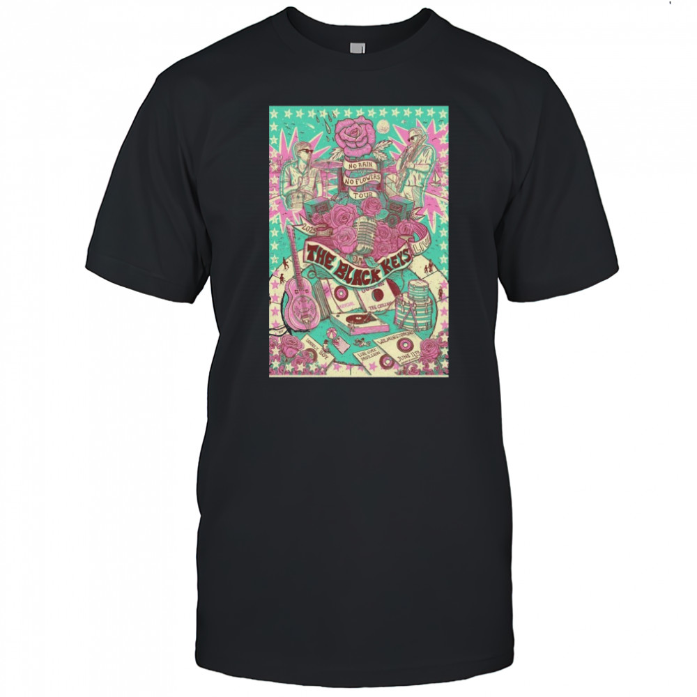 The Black Keys June 11 2025 Wilmington NC Poster T-Shirt