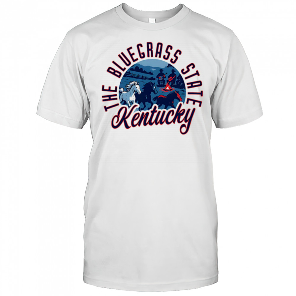 The Bluegrass State steppe sunset shirt