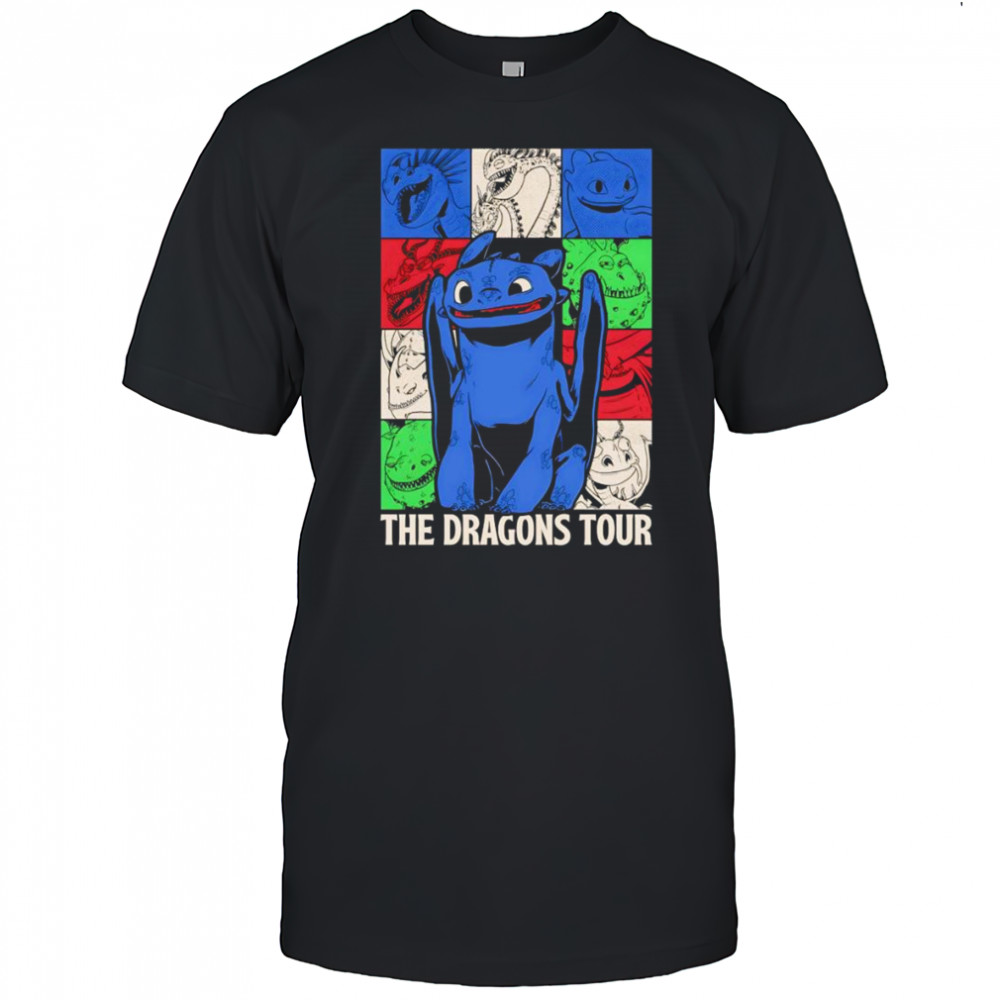 The Dragons Tour Toothless shirt