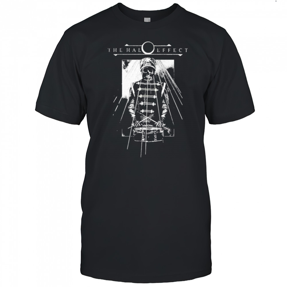 The Halo Effect Odyssey Music Marching Skeleton shirt
