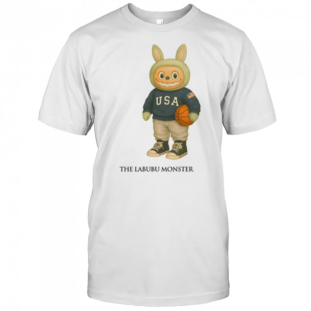 The Labubu monster basketball shirt