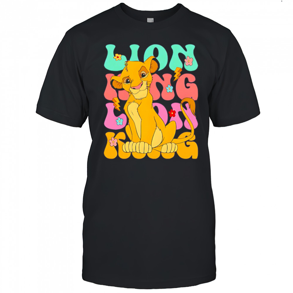 The Lion King repeat cartoon cute shirt