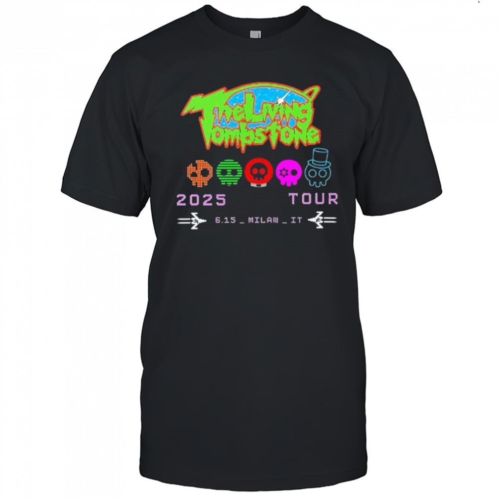 The Living Tombstone TLT World Tour June 15 2025 At Milano Milan Italy shirt