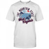 The Mountain State West Virginia Skyline Sunset shirt